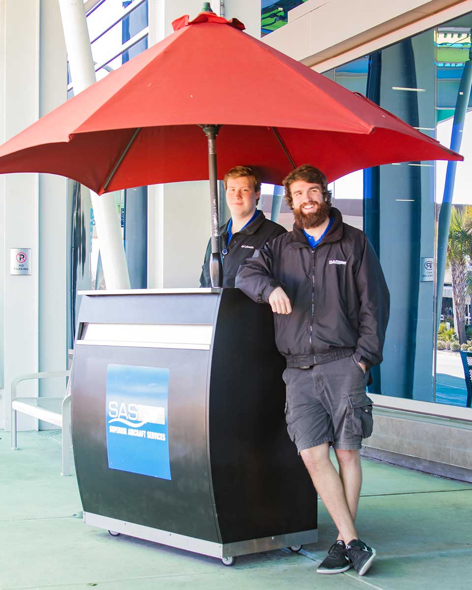 Curbside Baggage Myrtle Beach International Airport